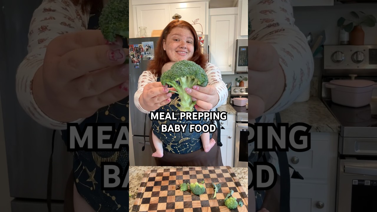 Готовлю детское питание с нуля 😳