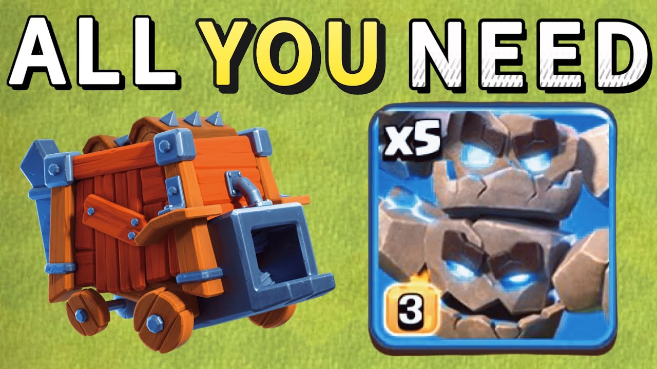  SIMPLE METEOR GOLEM TRICK! 3 STAR EVERYTHING!