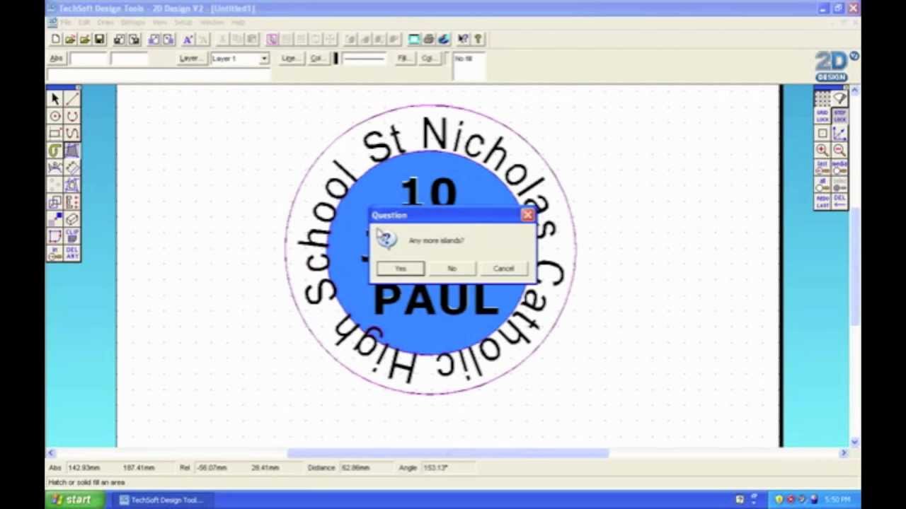 2D Design Video Tutorial 2: Text & Curved Text