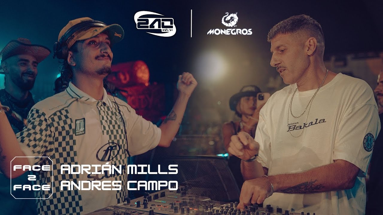 ADRI&Aacute;N MILLS F2F ANDRES CAMPO | FACE 2 FACE: MONEGROS