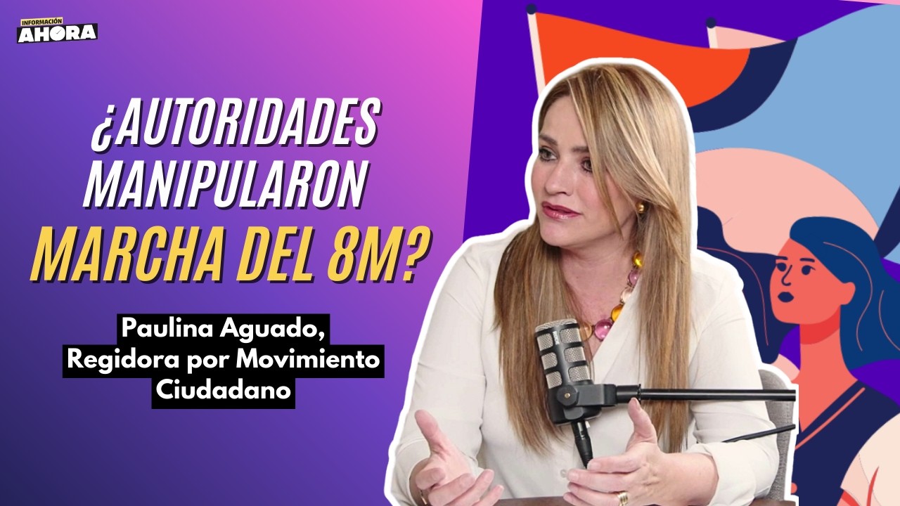 99% DE LA MARCHA FUE PACÍFICA, PERO EN MEDIOS SE VIO OTRA COSA: Paulina Aguado