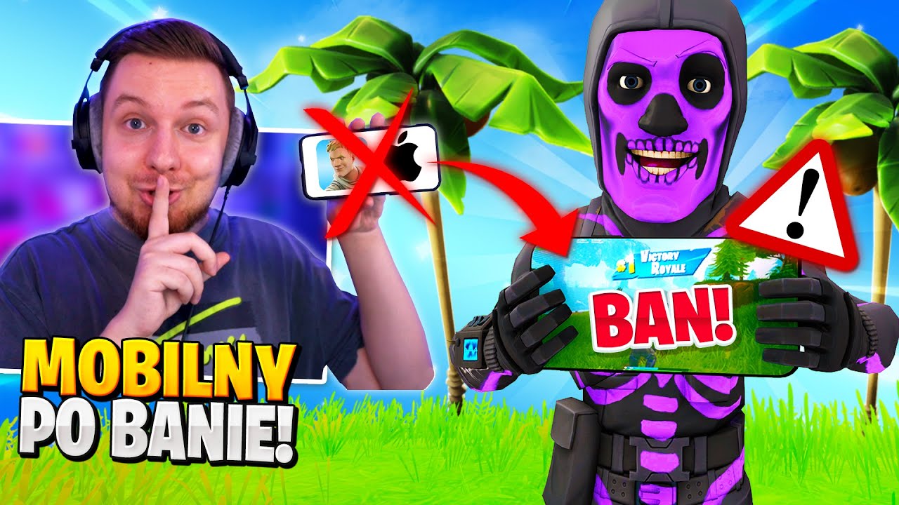 MOBILNY FORTNITE po roku BANA ⚠️📱 (jest CIĘŻKO!)