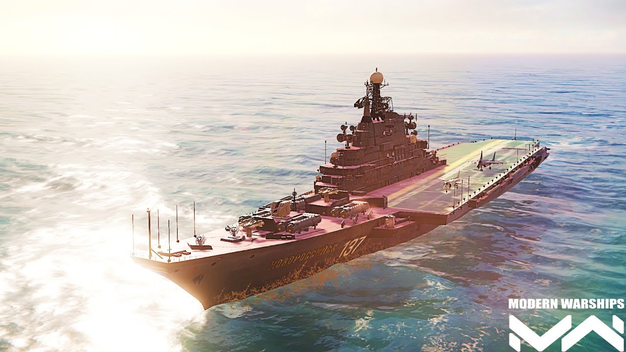 New Aircraft Carrier Tier 2 - RF Novorossiysk Gameplay - Modern Warships
