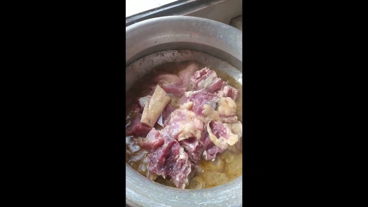 সাদা গুরুর মাংস রেসিপি 🍲😋👍##food 