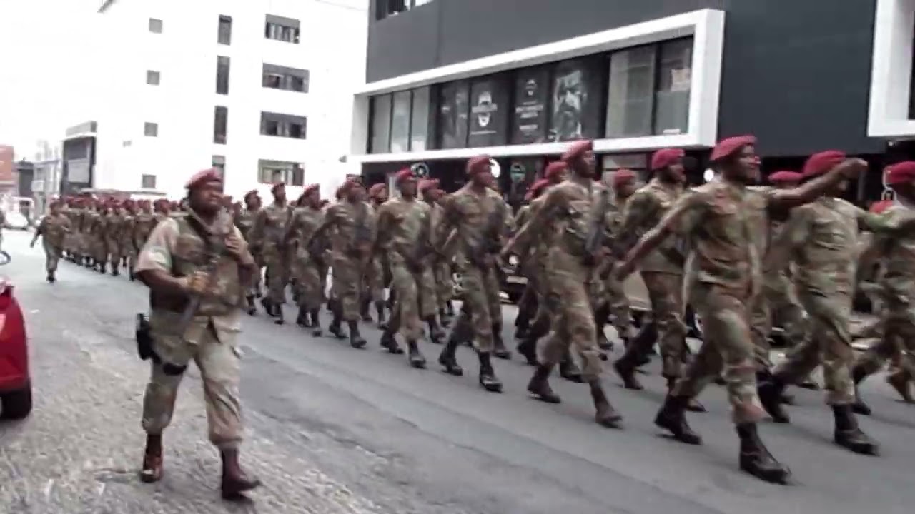 WATCH SOUTH AFRICAN DEFENCE FORCES REHEARSALS FOR THE STATE OF THE NATION ADDRESS - SONA 2024