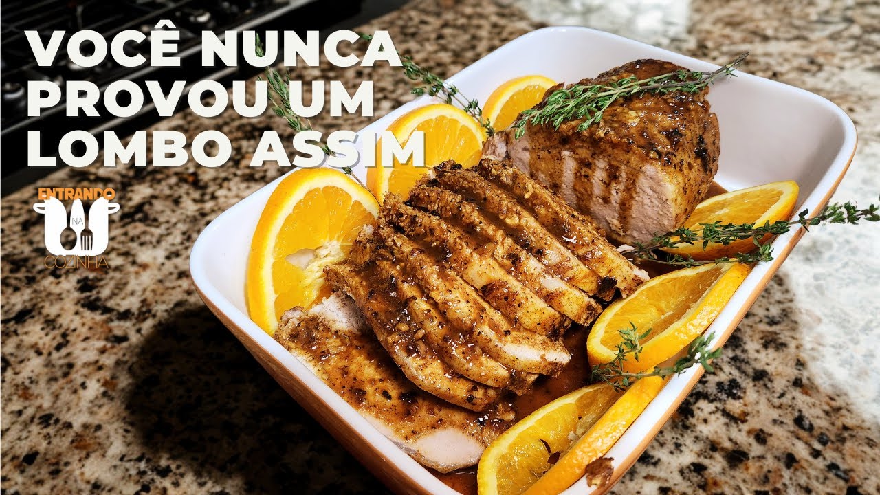 Lombo de porco suculento sem erro