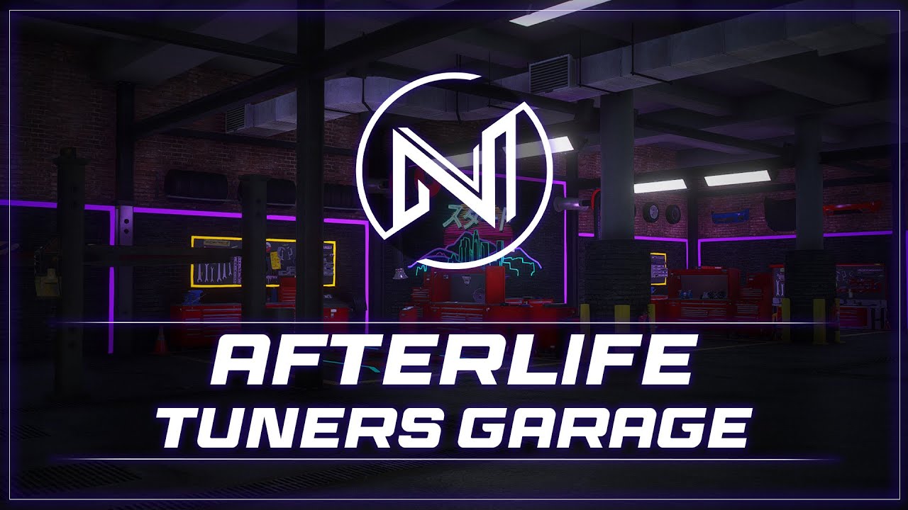 GTA 5 | Afterlife Tuners Garage | MLO