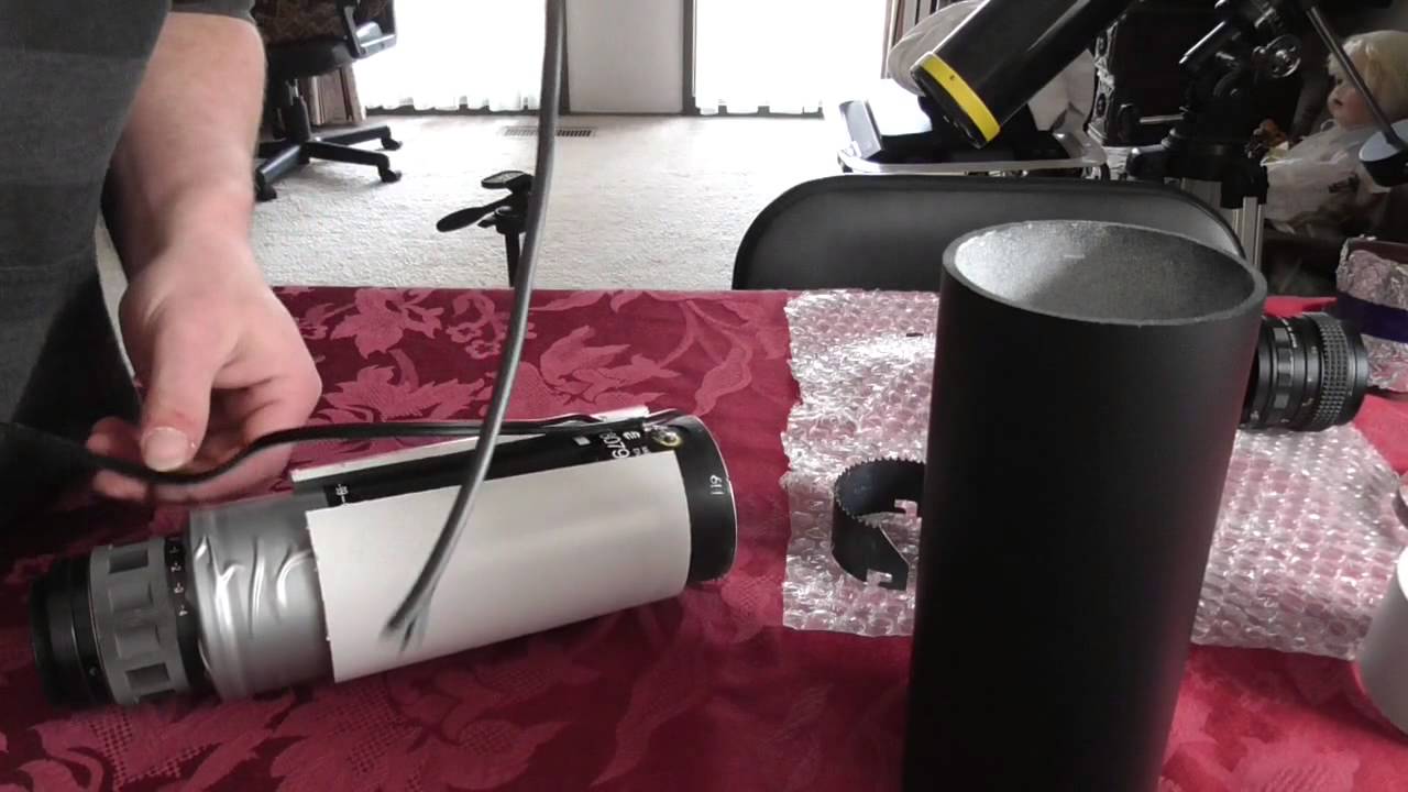 DIY night vision telescope