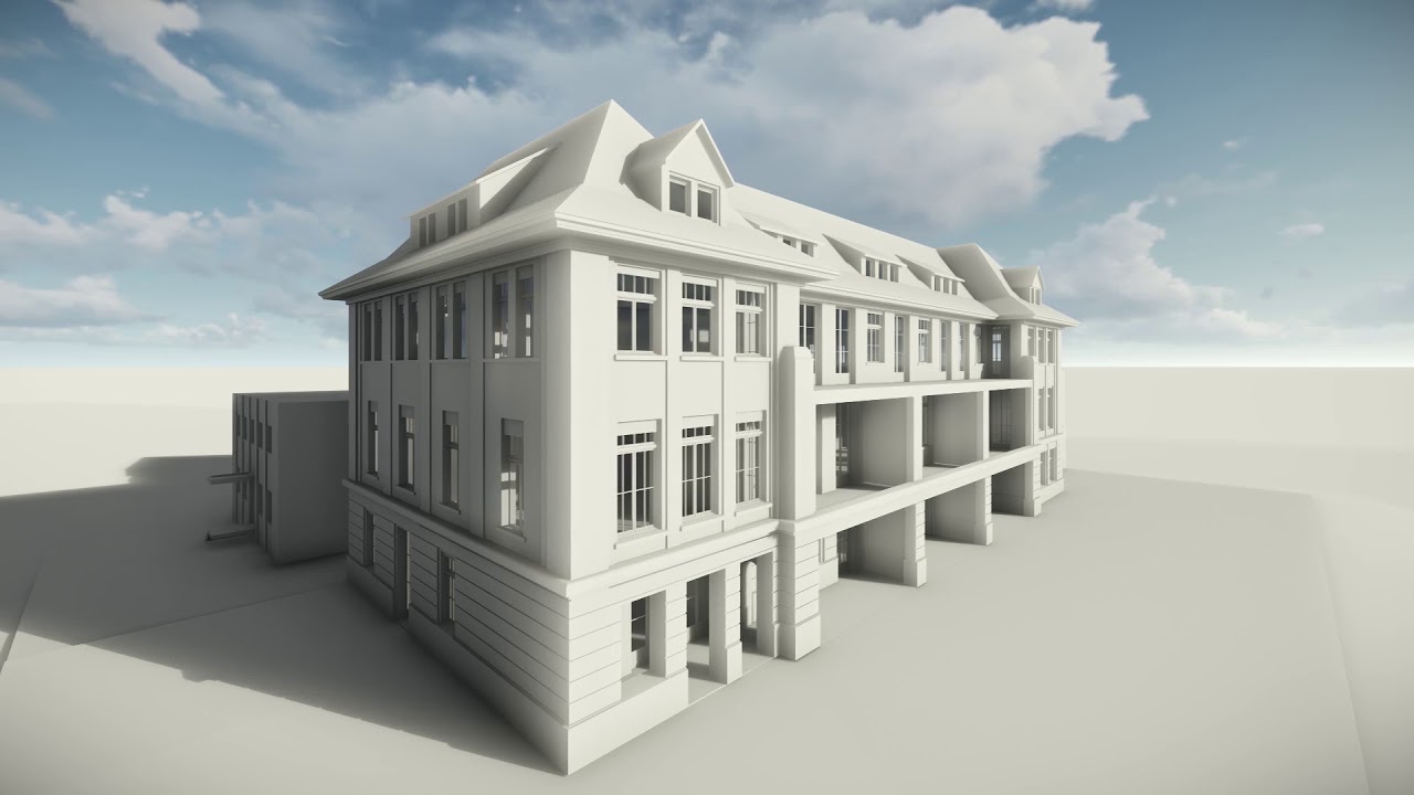 Architecture Photogrammetry & Scan to BIM Revit 3D Model