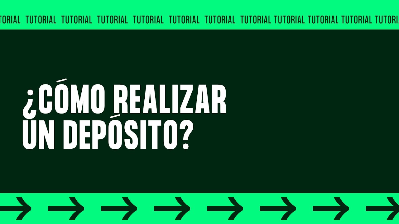 &iquest;C&oacute;mo depositar plata en trii?
