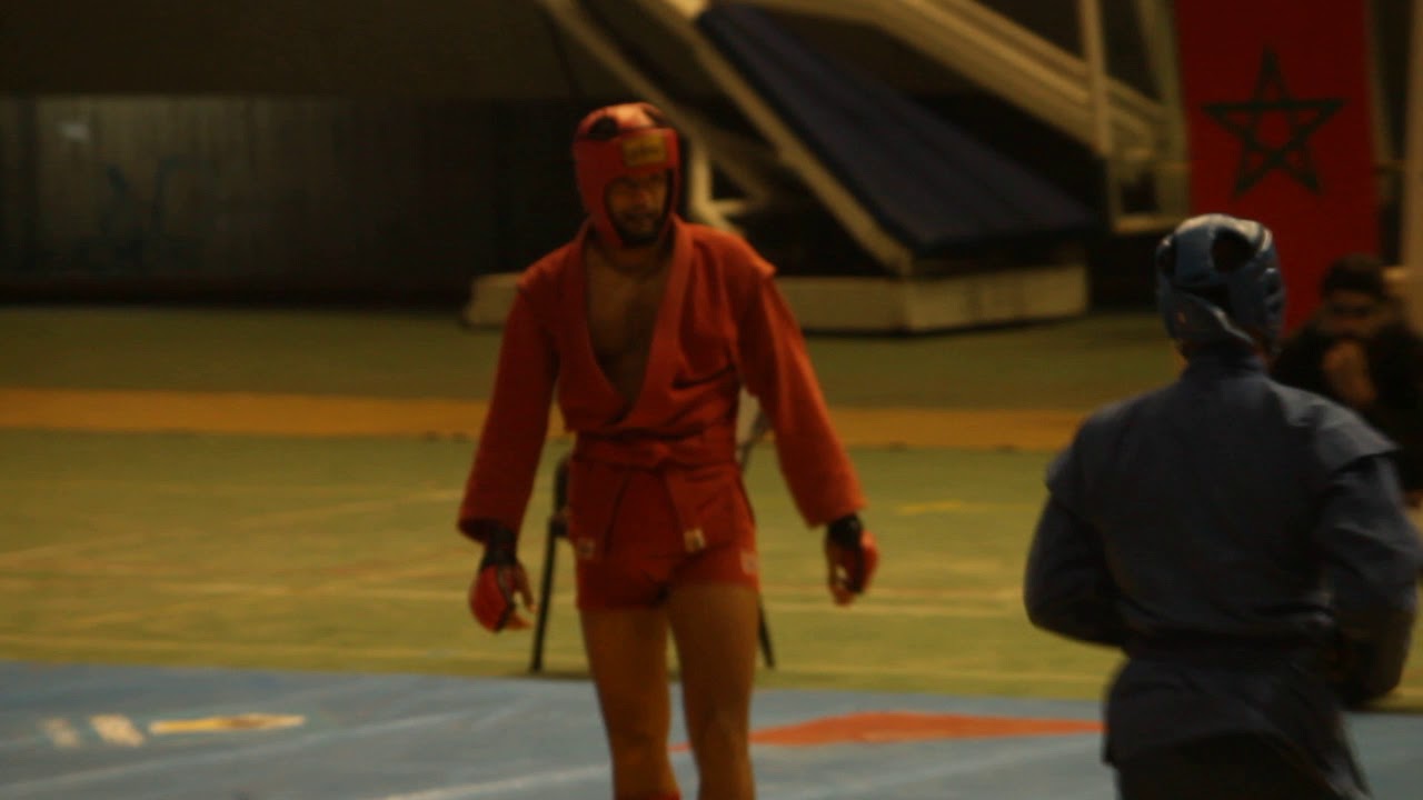 BADR DIANI vs mohsin quart finale Championnat du Maroc 🇲🇦 Sambo combat 82 kg 2019
