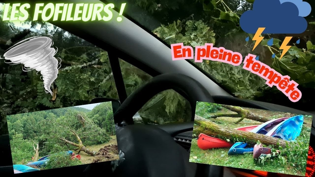 En pleine tempête, on reprend nos travaux