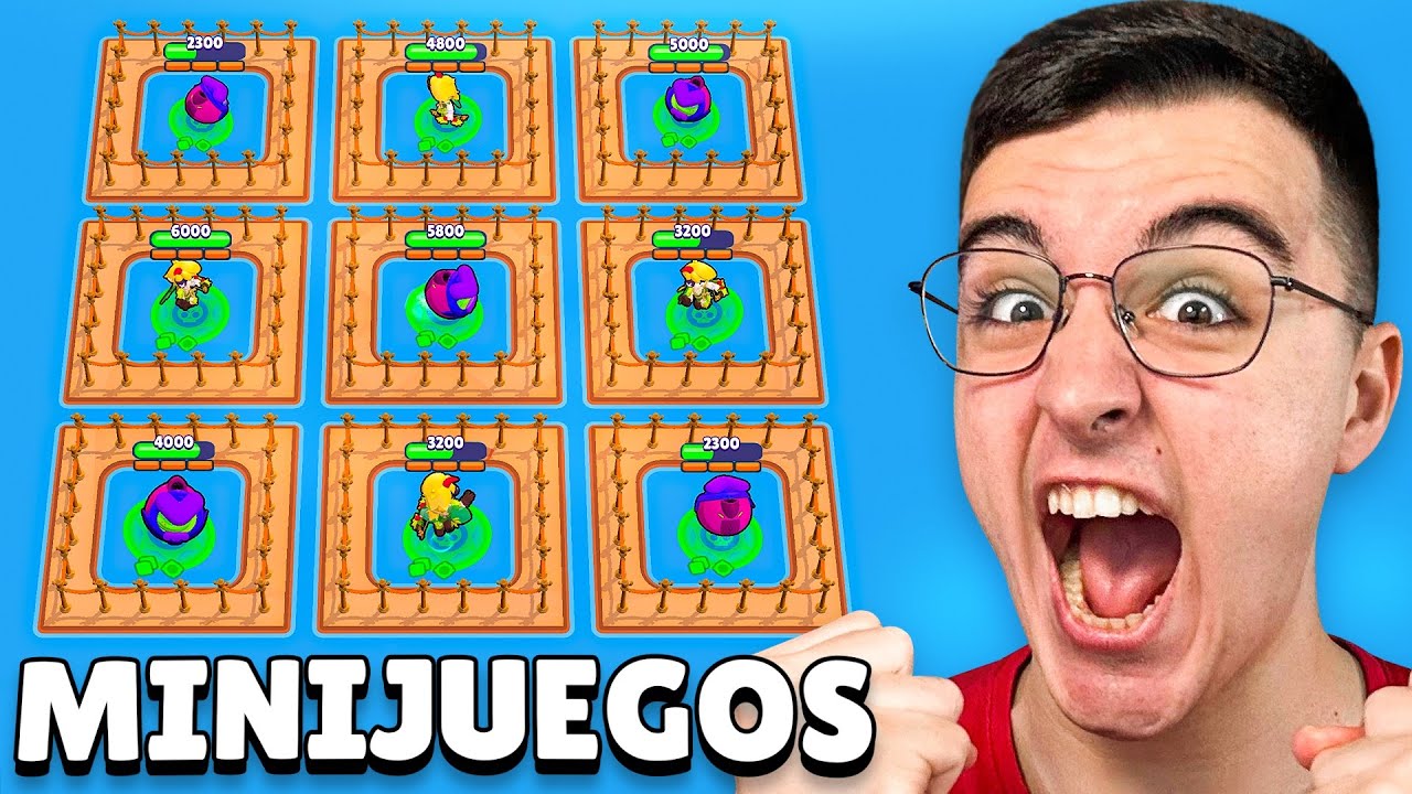 SOBREVIVE EN EL AGUA Y GANA 😱💧 MINIJUEGOS ACUATICOS en Brawl Stars