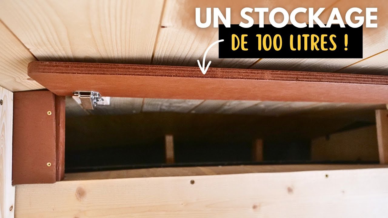 La CAPUCINE : un MAX DE RANGEMENT en van 🚐!