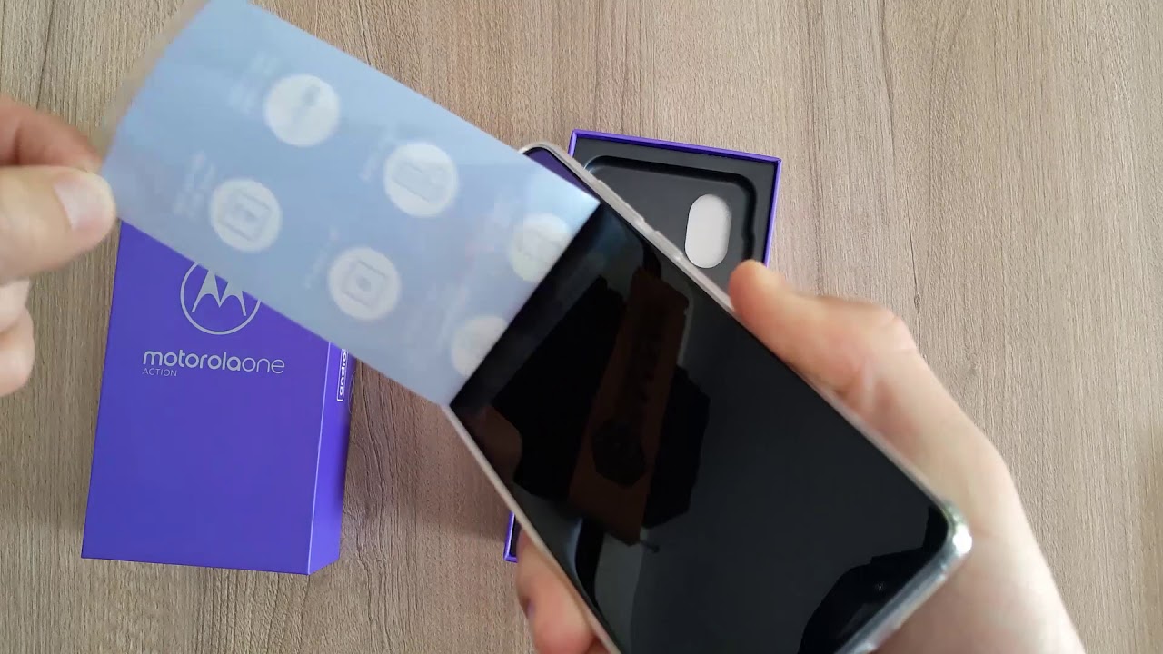 Motorola one action - Unboxing