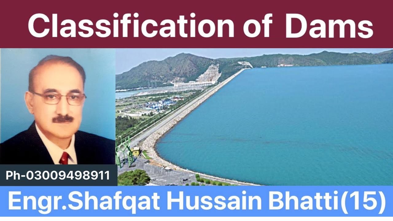 Classification of Dams Vlog #15 Shafqat Hussain Bhatti C.E. (R)