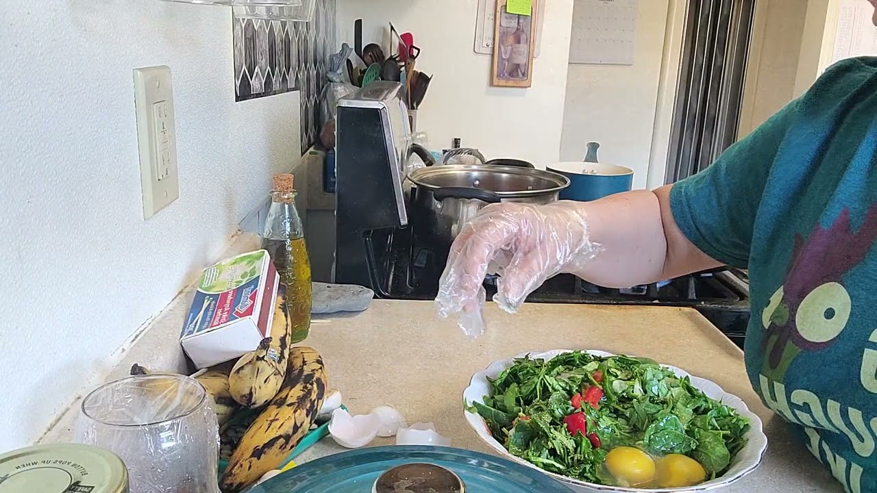 ASI ME PREPARE LAS TORTITAS DE SPINACA  