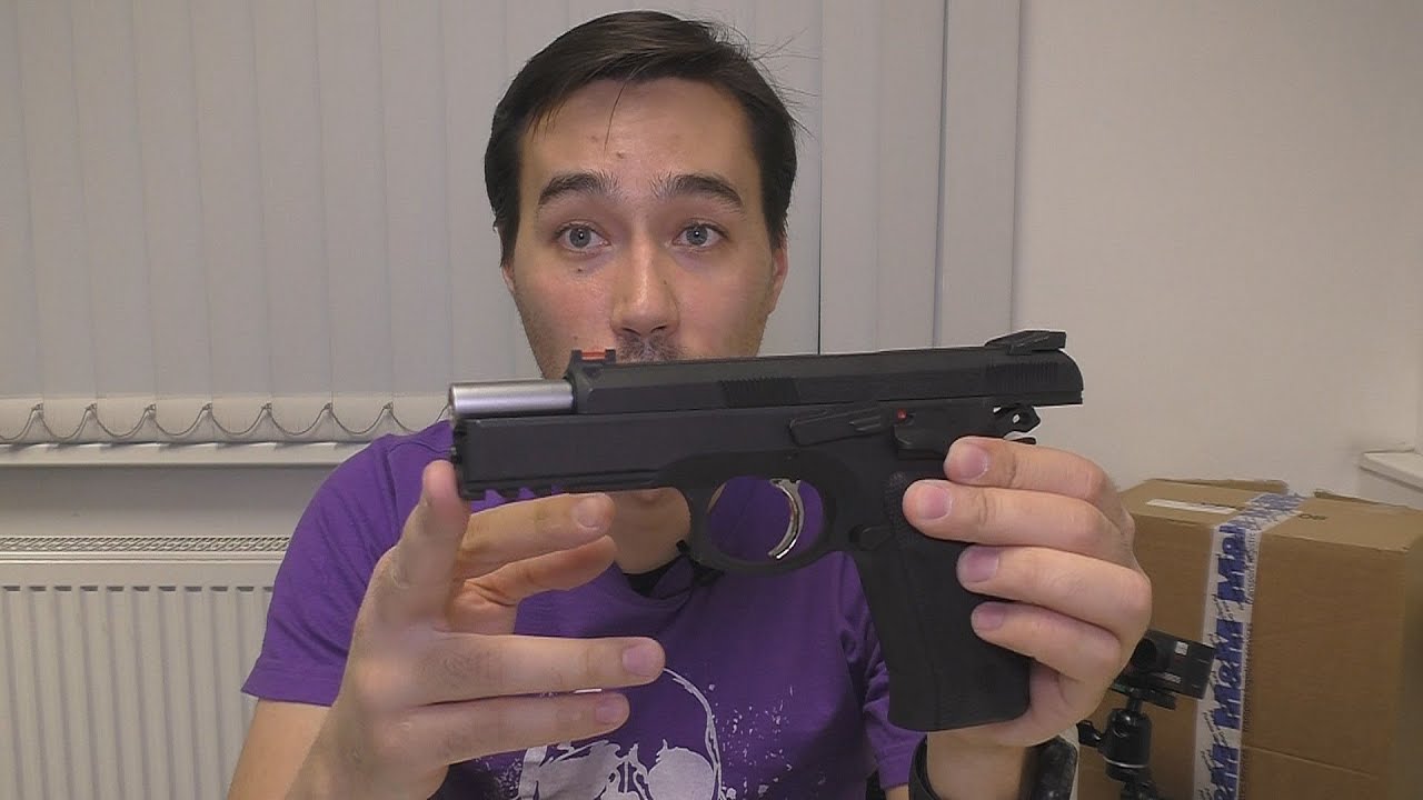 Обзор пистолета ASG (KJW) CZ-75 SP-01 Shadow