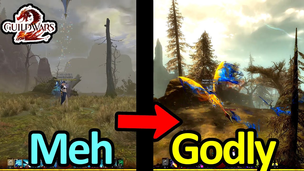 This Setting makes Janthir Wilds look 10 Times BETTER - GW2