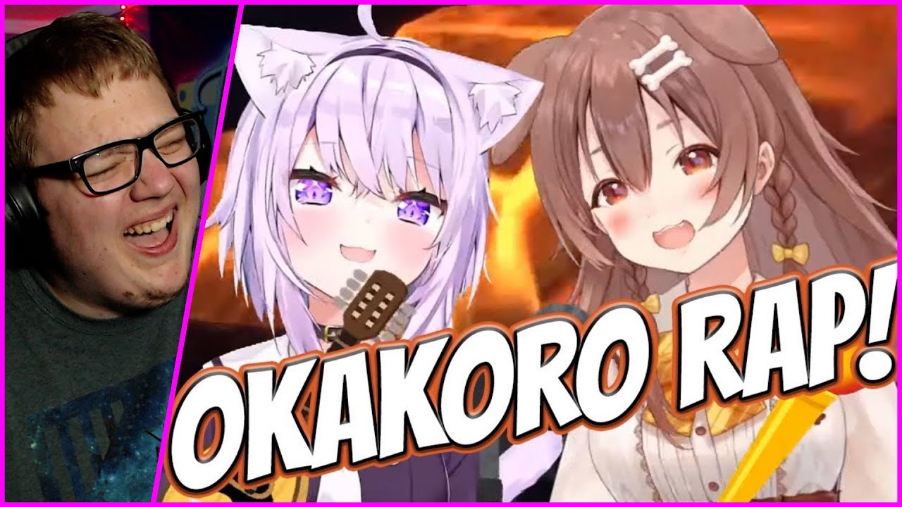 HOLOLIVE REACTION! [OkaKoro] Okayu and Korone Rap