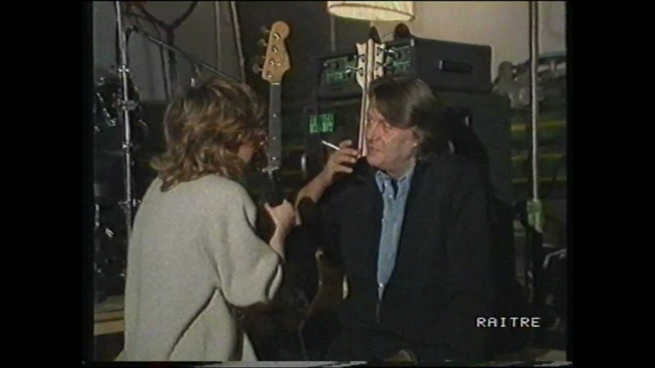 Fabrizio De André intervistato durante la prima Guerra del Golfo