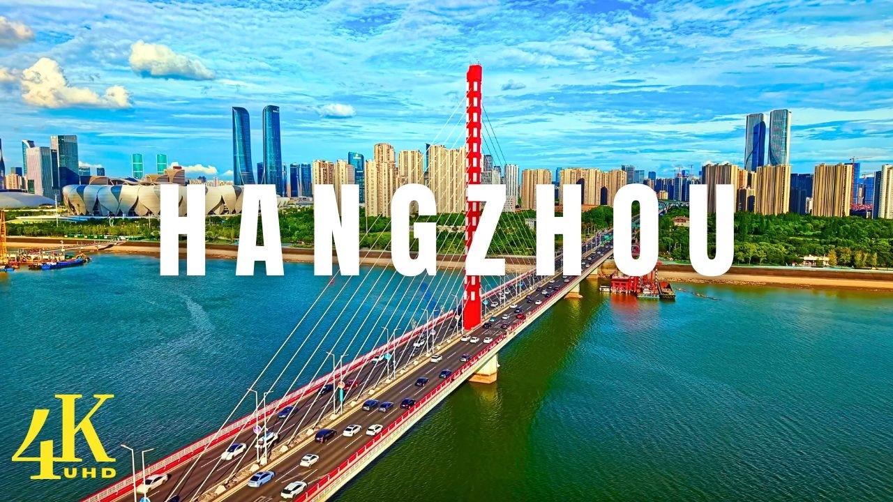 Hangzhou, China 🇨🇳 4K UHD | Drone Footage