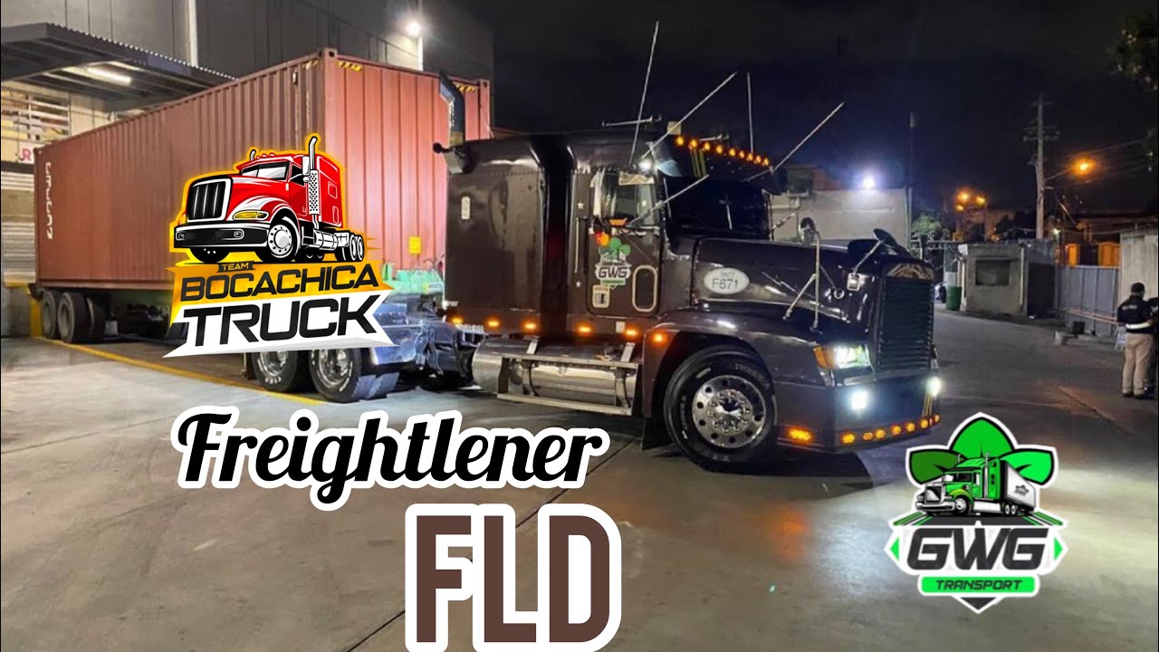 Truck rodando para Santo Domingo mioscar rd 🇩🇴 freightlener fld