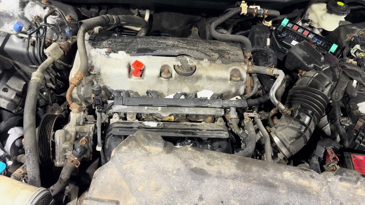 246346c 2012 Honda Accord 2.4L Engine Run Test 