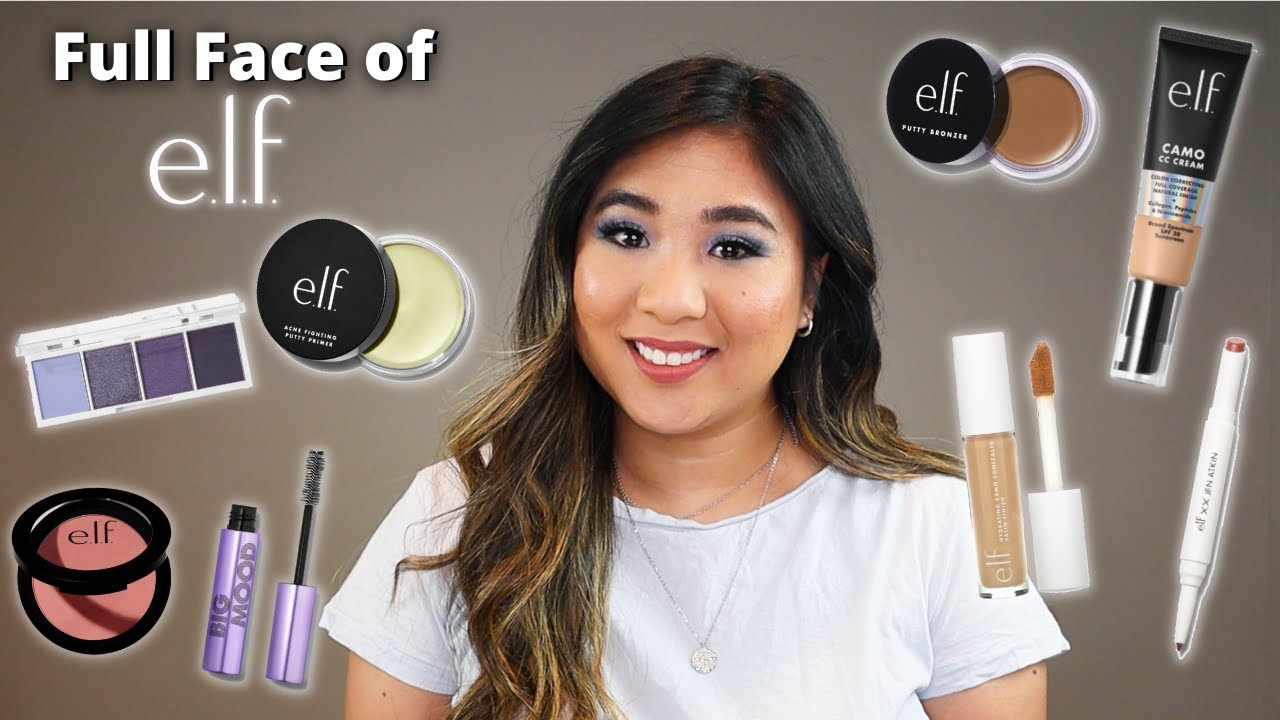 Full Face of Elf Makeup Products! | What's Products Are Worth Getting?!