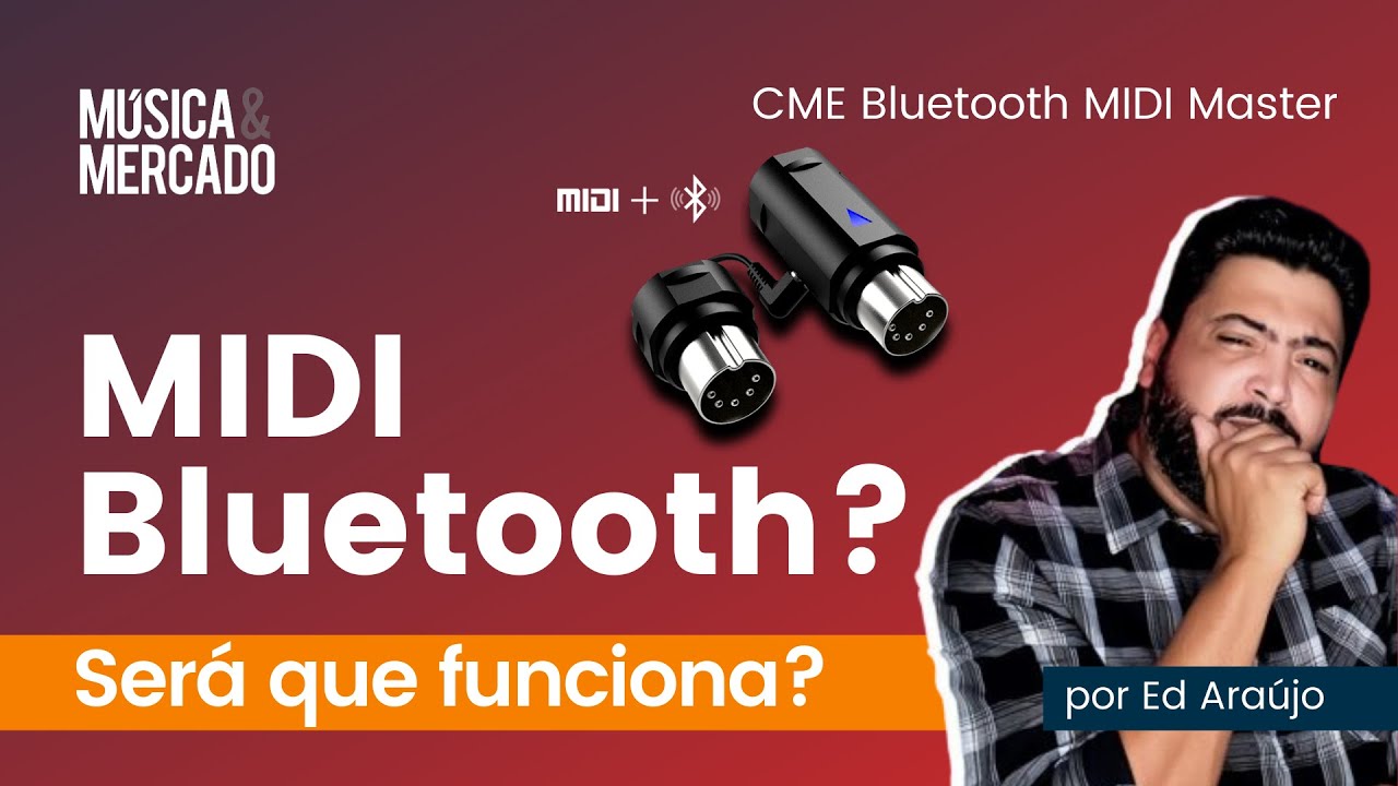 Bluetooth MIDI funciona?  Tudo sobre o Wireless MIDI da CME