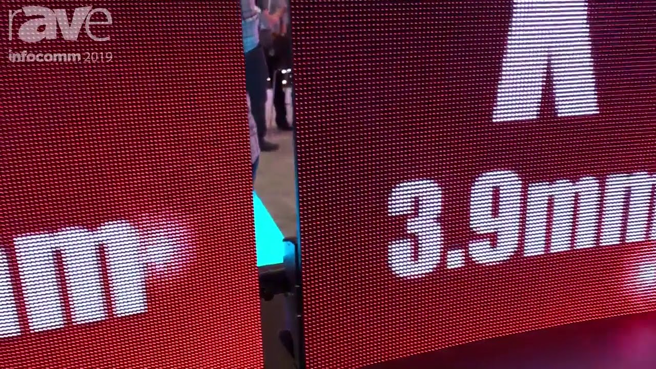 InfoComm 2019: Infiled Shows Off Its 3.9mm Indoor LED Curved Display for Rental