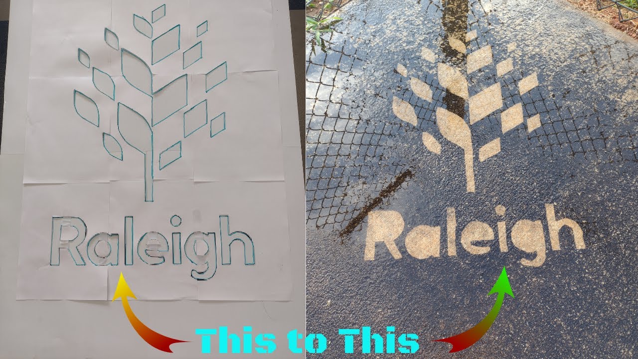 How I create my power washing stencils