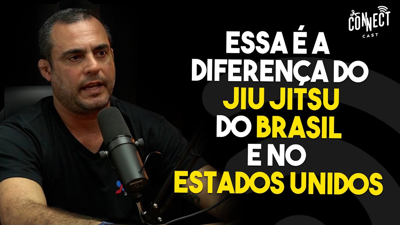 Qual é a principal diferença do jiu jitsu no Brasil e nos Estados Unidos?