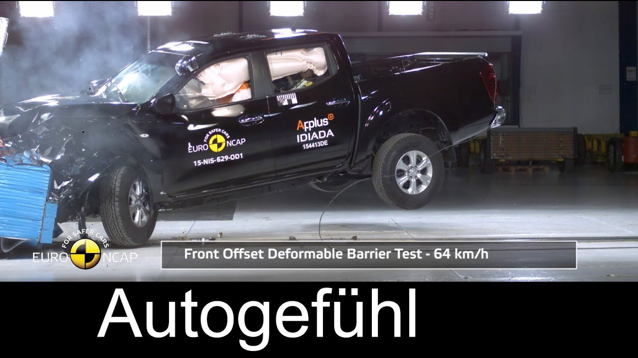 New gen Nissan NP300 Navara Pickup crash test - Autogefühl