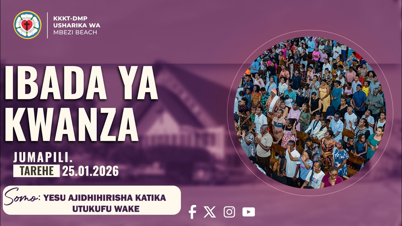 Ibada ya Kwanza, Jumapili 01.02.2026.
