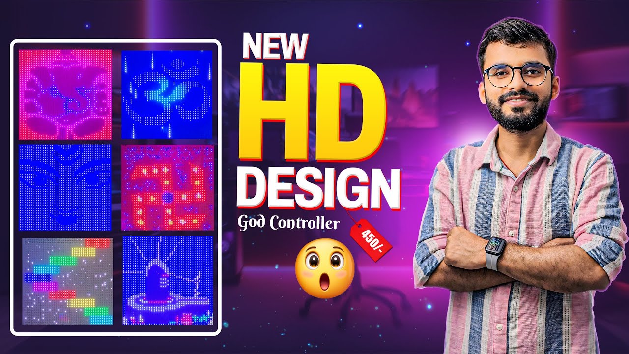 50X40 HD GOD CONTROLLER  Rs 450/- only ।। WhatsApp 7004336791  #pixel_led_controller