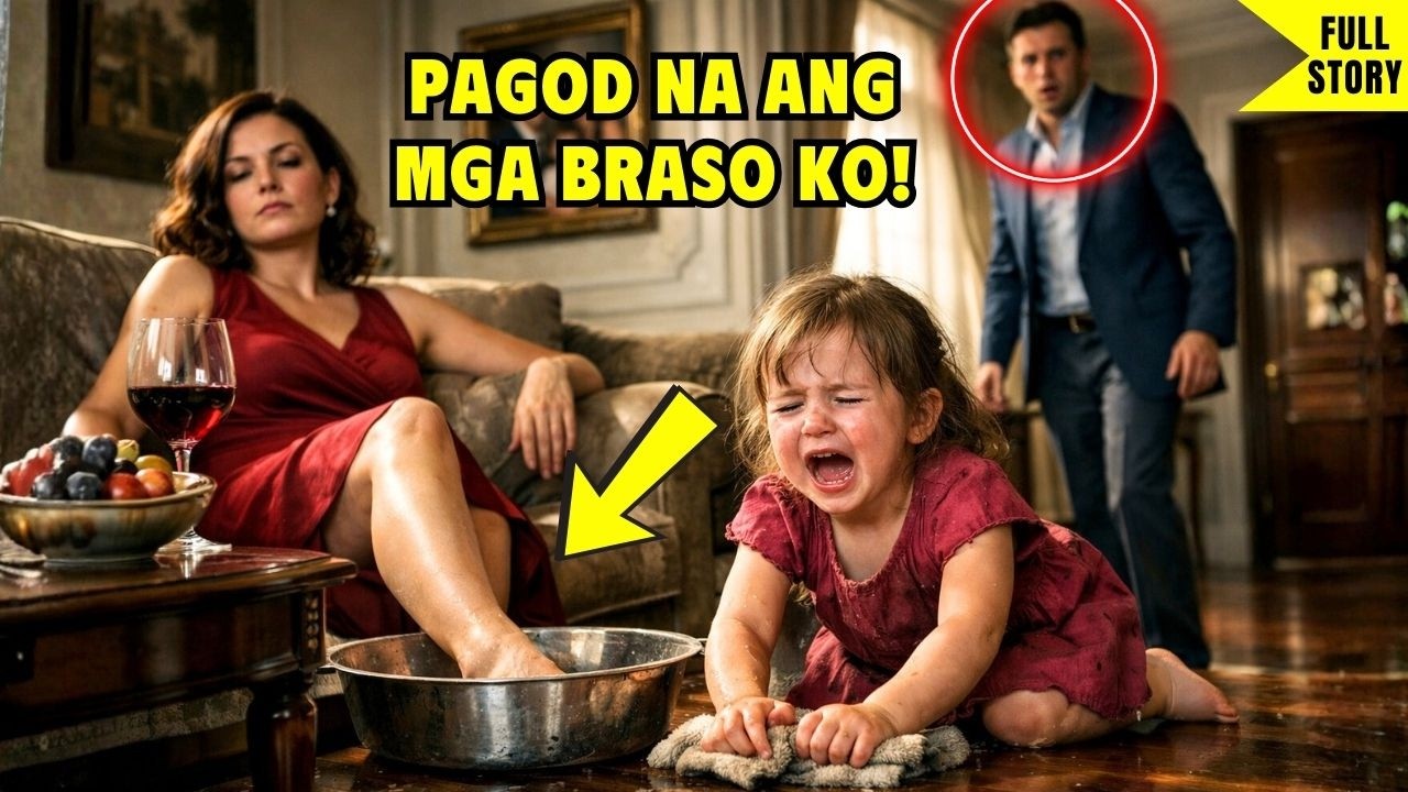 Paulit-Ulit Na Nakiusap Ang Bata Sa Madrasta “Pagod Na Ang Mga Braso Ko”Hanggang Dumating Milyonaryo