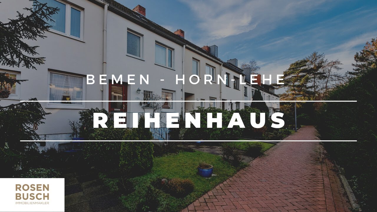 VERKAUF!! Born in Horn!! Reihenhaus In Bremen-Horn-Lehe