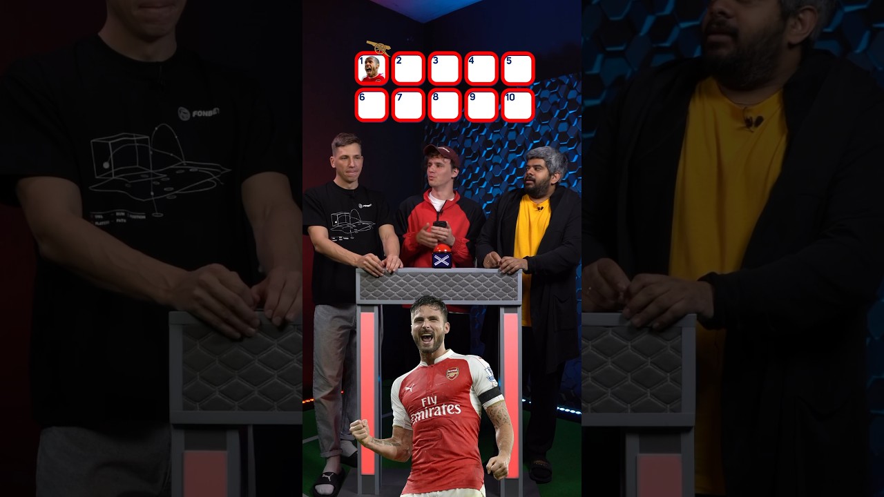 Составляем ТОП-10 среди игроков &laquo;Арсенала&raquo; в 21-ом веке ❤️ #арсенал #анри #апл