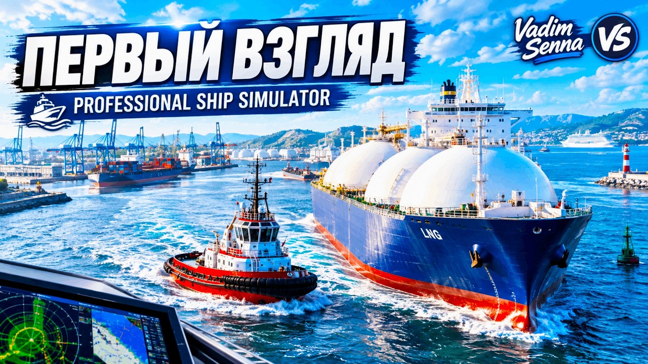 🍂Professional Ship Simulator 🍂Первый взгляд🍂 @VadimSenna