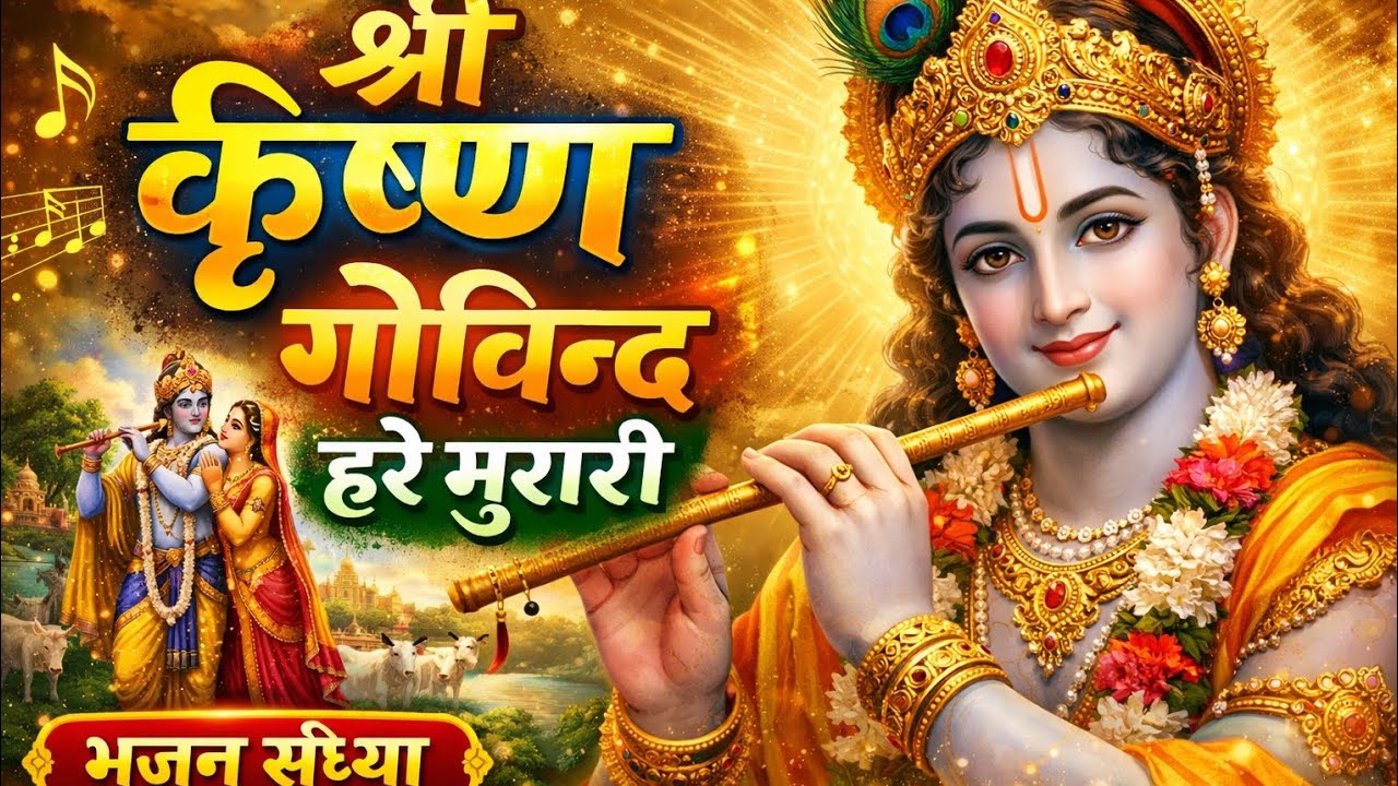 Shri Krishna Govind Hare Murari | श्री कृष्ण गोविंद हरे मुरारी | New Krishna Bhajan 2026