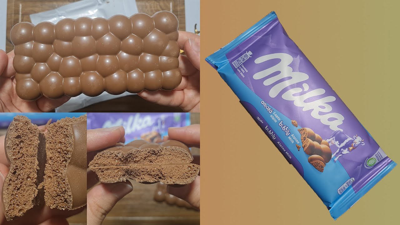The Most Satisfying Way to Break a Chocolate Bar EVER!