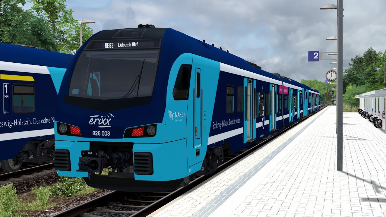 Mit Genügend Akku nach Lübeck - Train Simulator 2024 Führerstandsmitfahrt