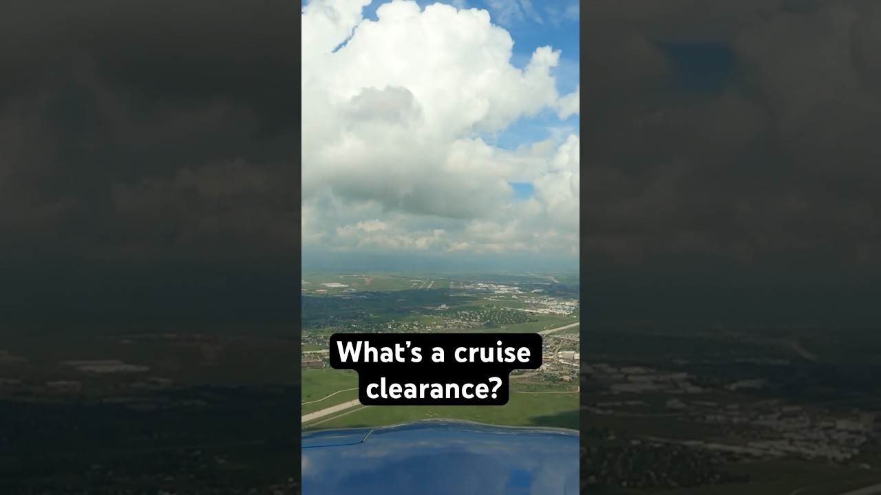 What's a cruise clearance?