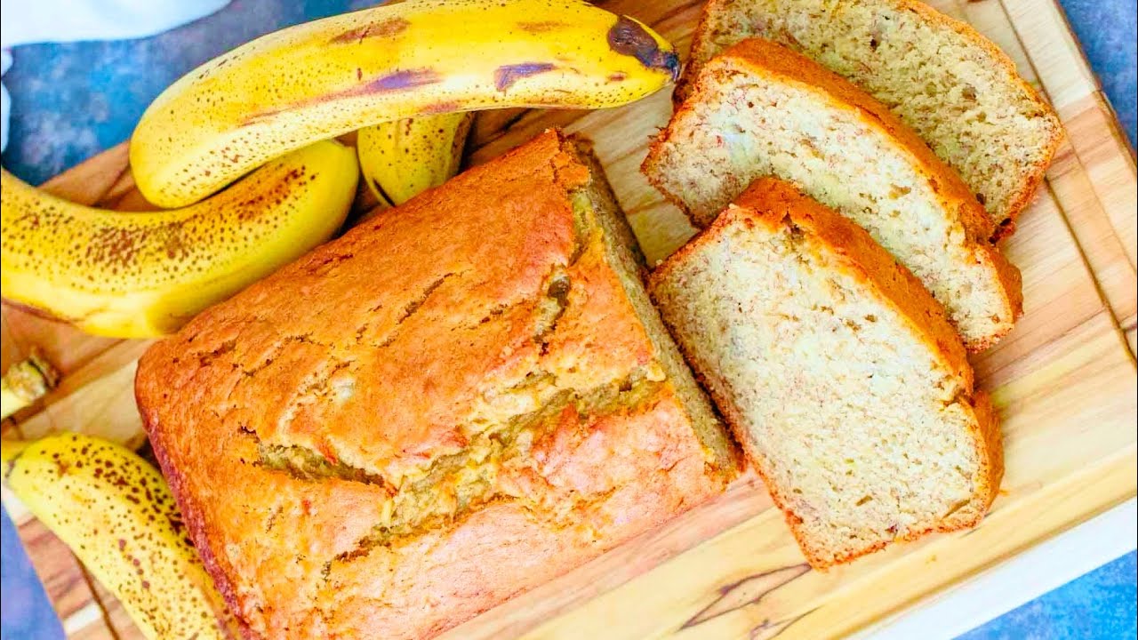 Мягкий и воздушный банановый хлеб | Как приготовить банановый хлеб