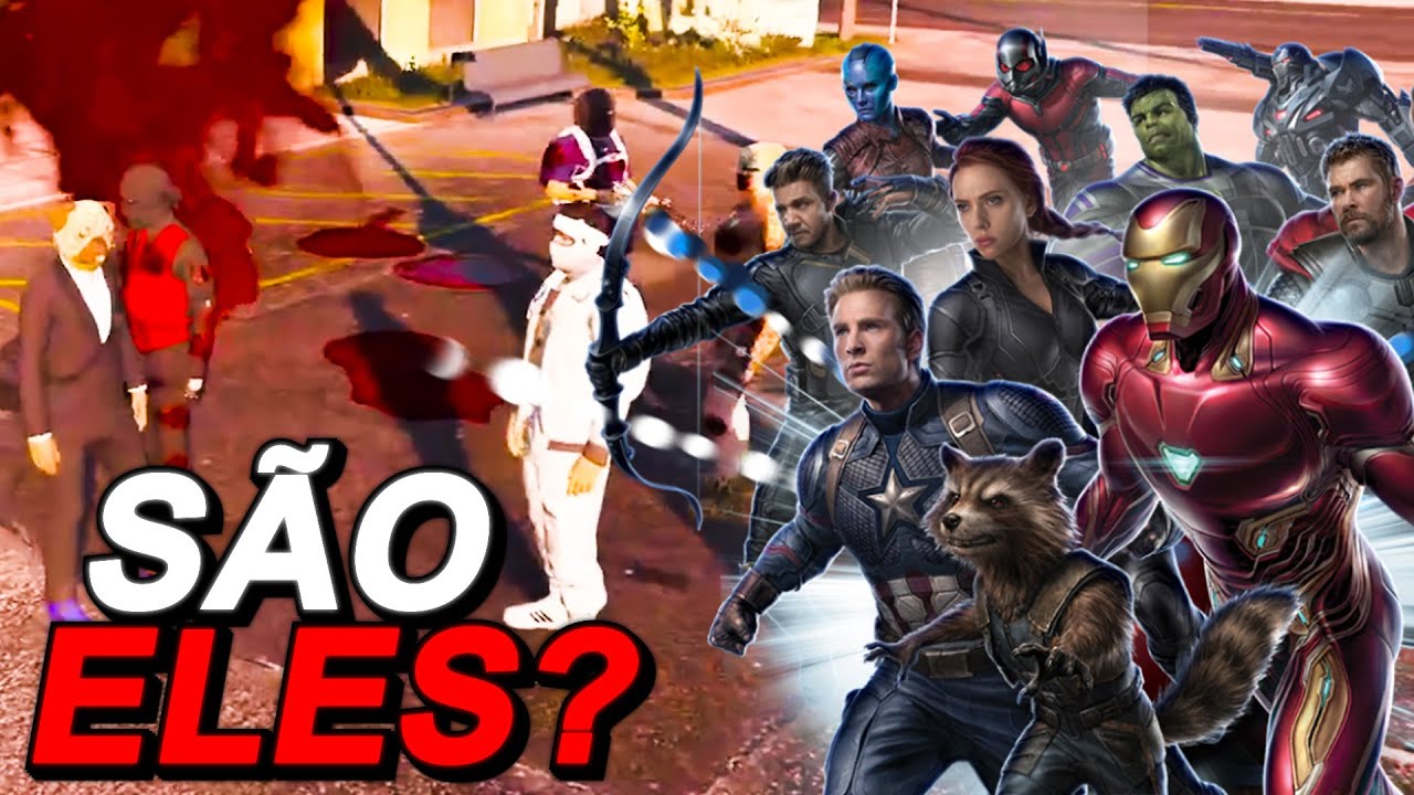 ENFRENTAMOS OS VINGADORES!? ‹ CIDADE ALTA ›