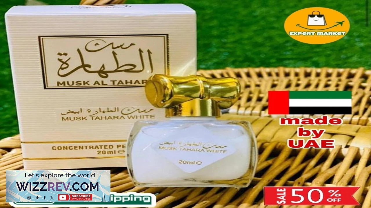 Musk Al Tahara 20ml Aqeeq White Oil High Quality Arabic Misk Perfume