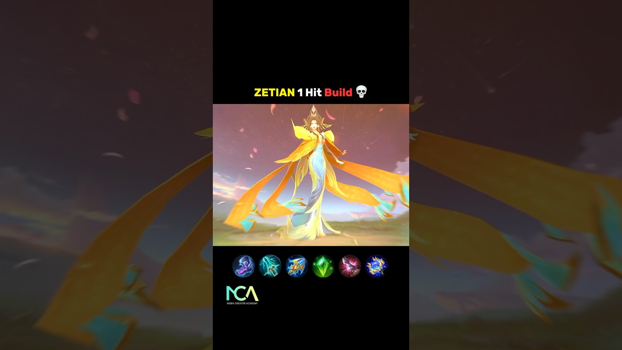 Zetian 1 Hit Savage Build 💀🔥 #mlbb #moba55allstar #moba55creator