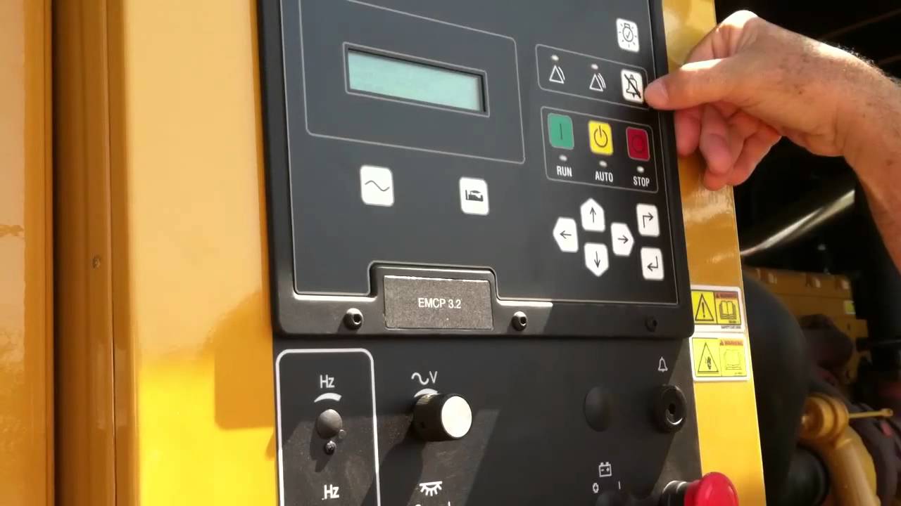 Caterpillar generator maintenance tutorial video 2