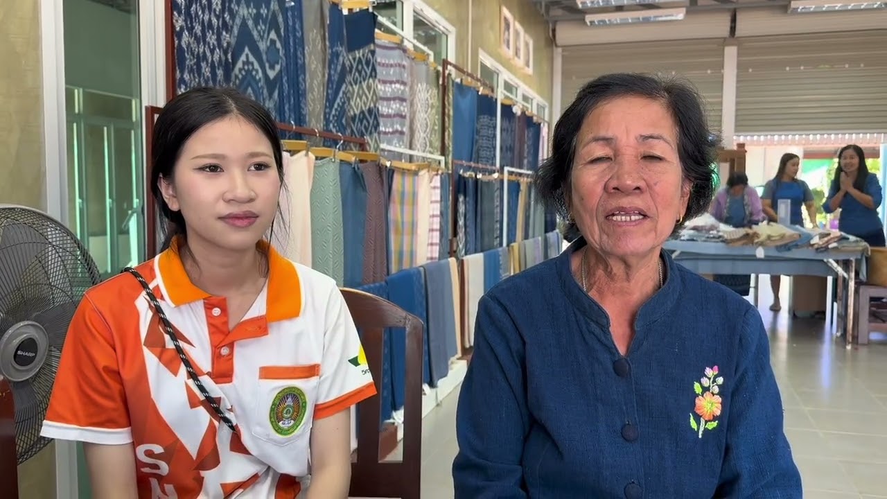 ผ้าย้อมครามบ้านดอนกอย